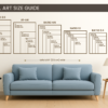 Printable Poster Size Guide – Multiple Ratios and Formats for Digital Wall Art