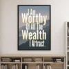 i am worthy of all the wealth mock up