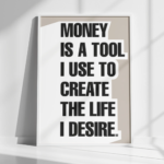 money is a tool