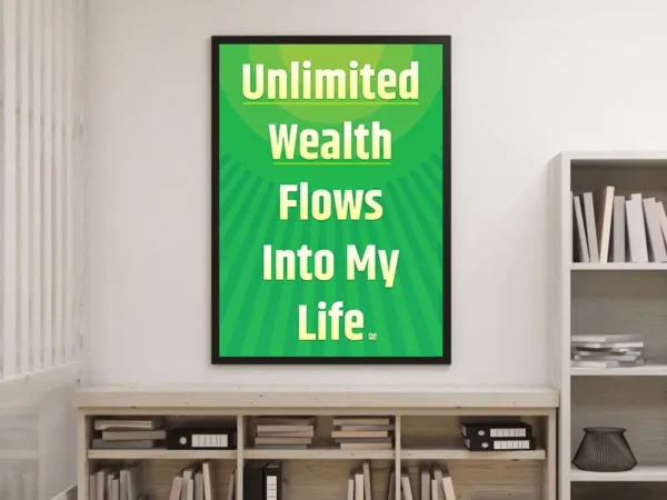Unlimited wealth flows into my life 02