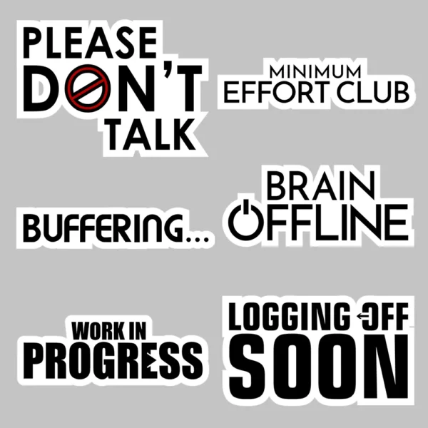 work mode stickers_product image